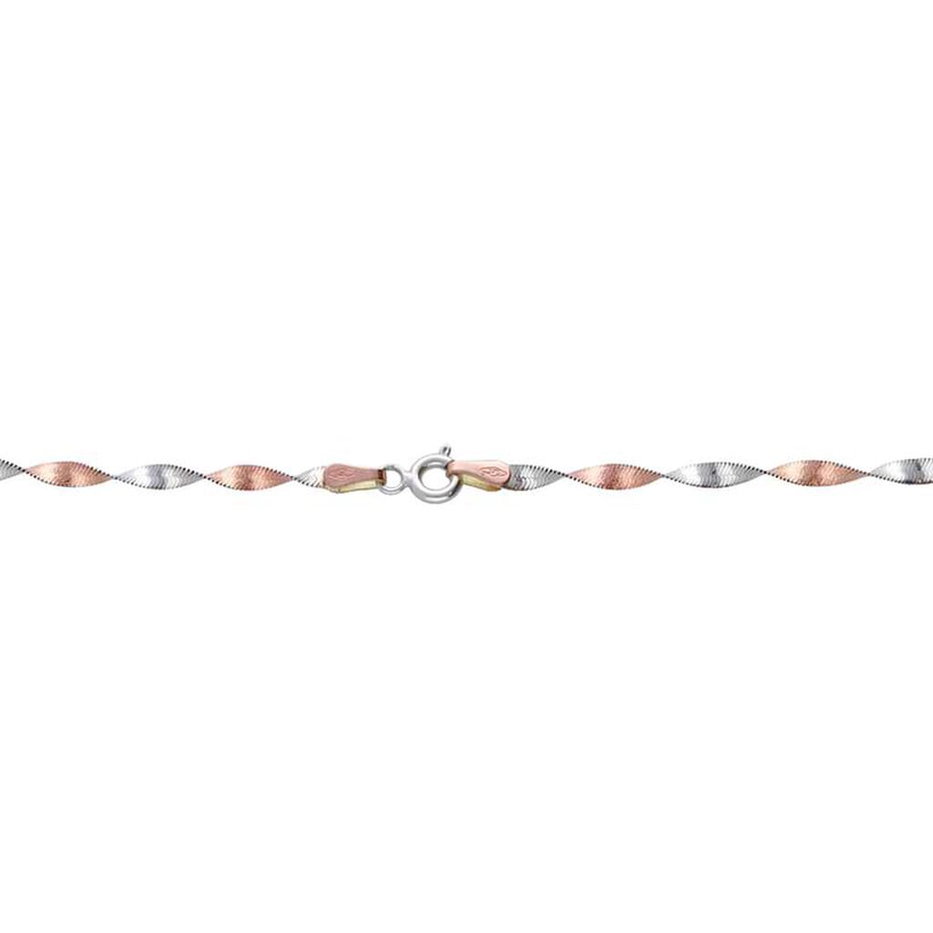 Catena Colette Oro Bicolore - Collane Catena Donna | Stroili
