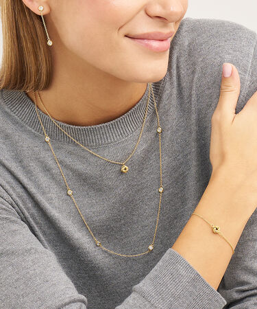 Collana Desideria Argento Nobile Dorato