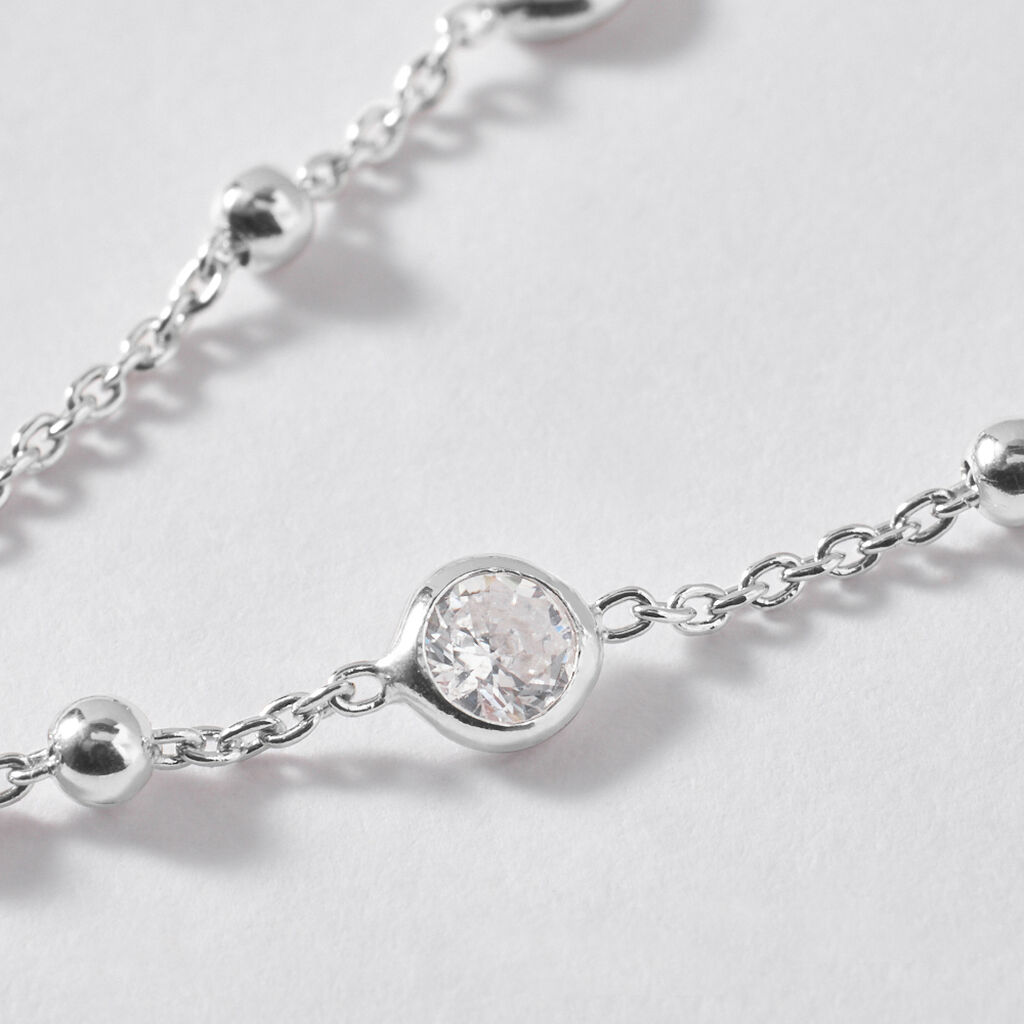 Bracciale Silver Elegance Argento Rodiato Cubic Zirconia - Bracciali Donna | Stroili