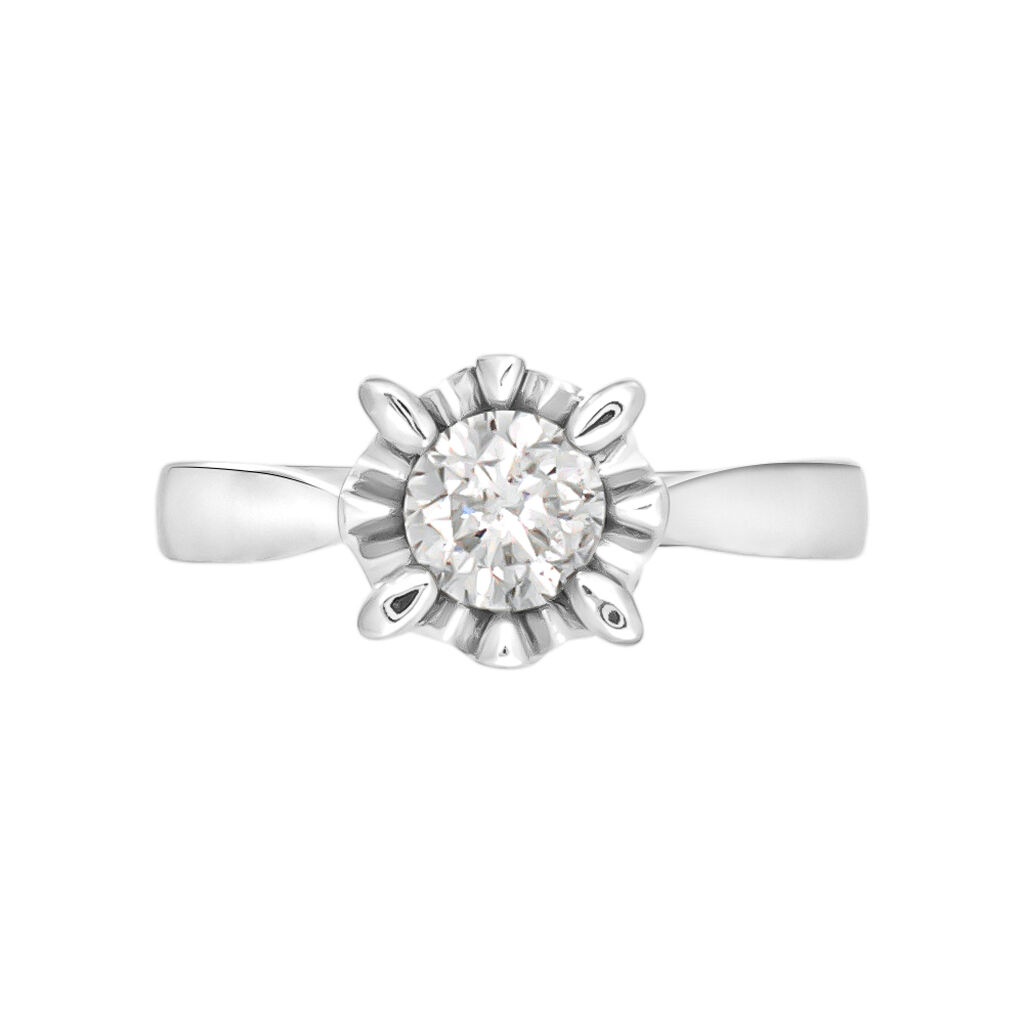Anello Solitario Diamazing Oro Bianco Diamante - Anelli con Pietre Donna | Stroili