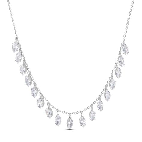 Collana Multi Punto Luce Romantic Shine Metallo Cristallo - Collane Punto Luce Donna | Stroili