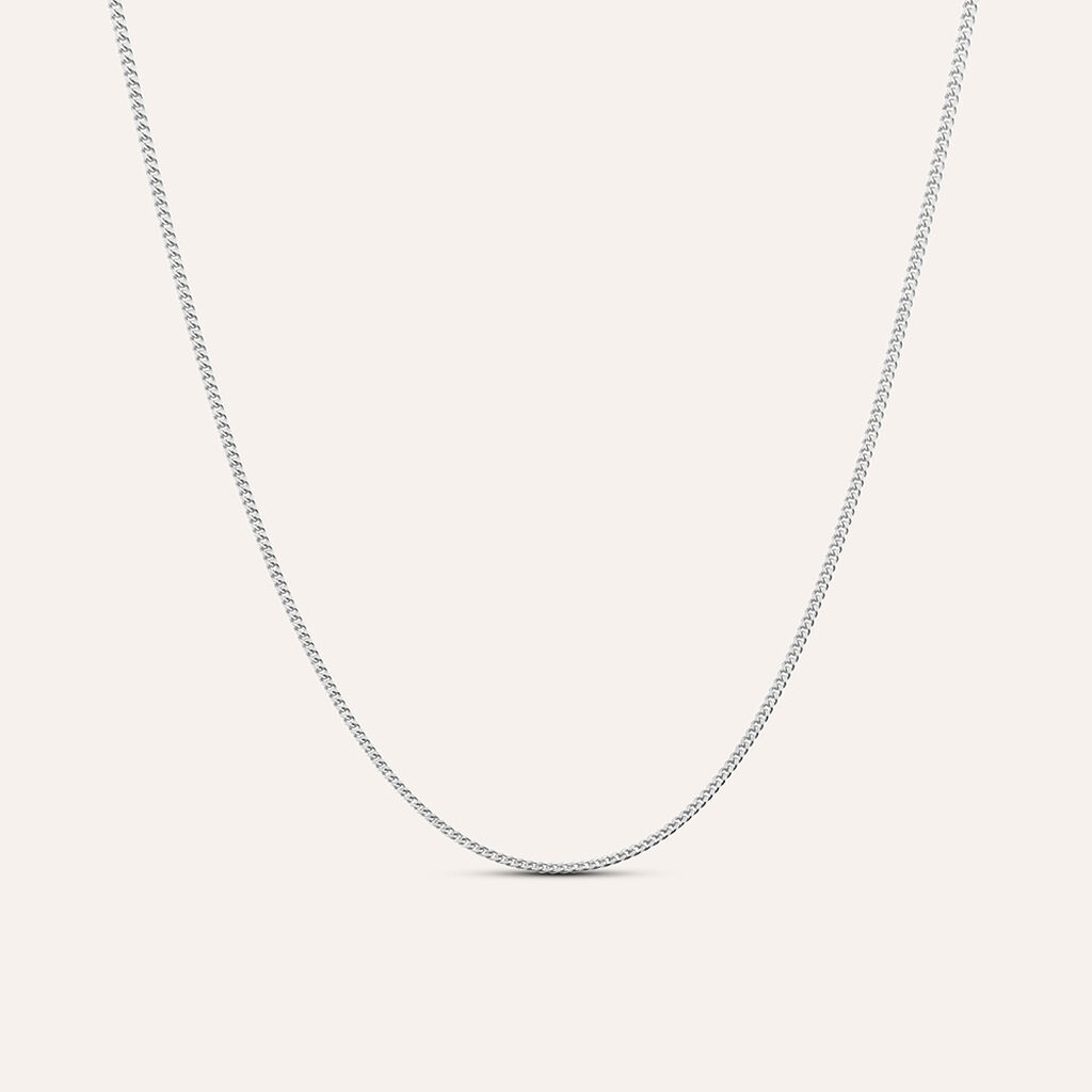 Catena L'homme Or Oro Bianco - Catenina Uomo | Stroili