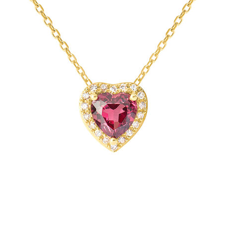 Collana Jasmine Oro Giallo Rodolite Diamante - Collane Donna | Stroili