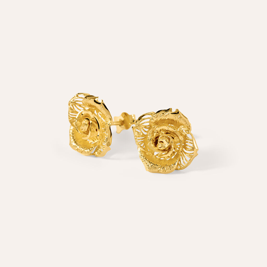 Orecchini Lobo Isabelle Oro Giallo