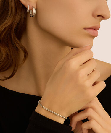 Bracciale Catena L'homme Or Oro Bianco
