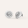 Orecchini Lobo Aura Acciaio Cubic Zirconia