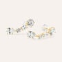 Orecchini Pendenti Claire Oro Giallo Cubic Zirconia