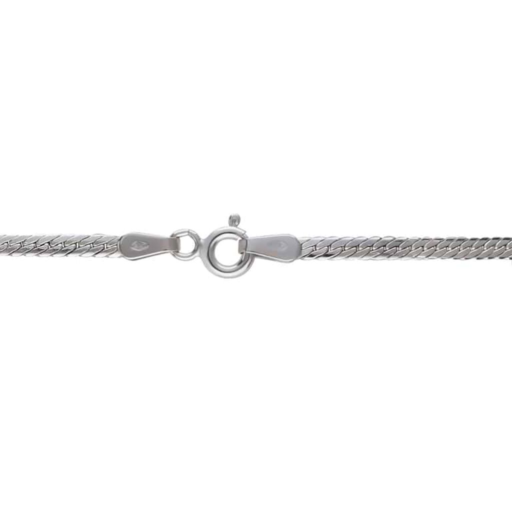 Bracciale Catena Colette Oro Bianco - Bracciali Donna | Stroili