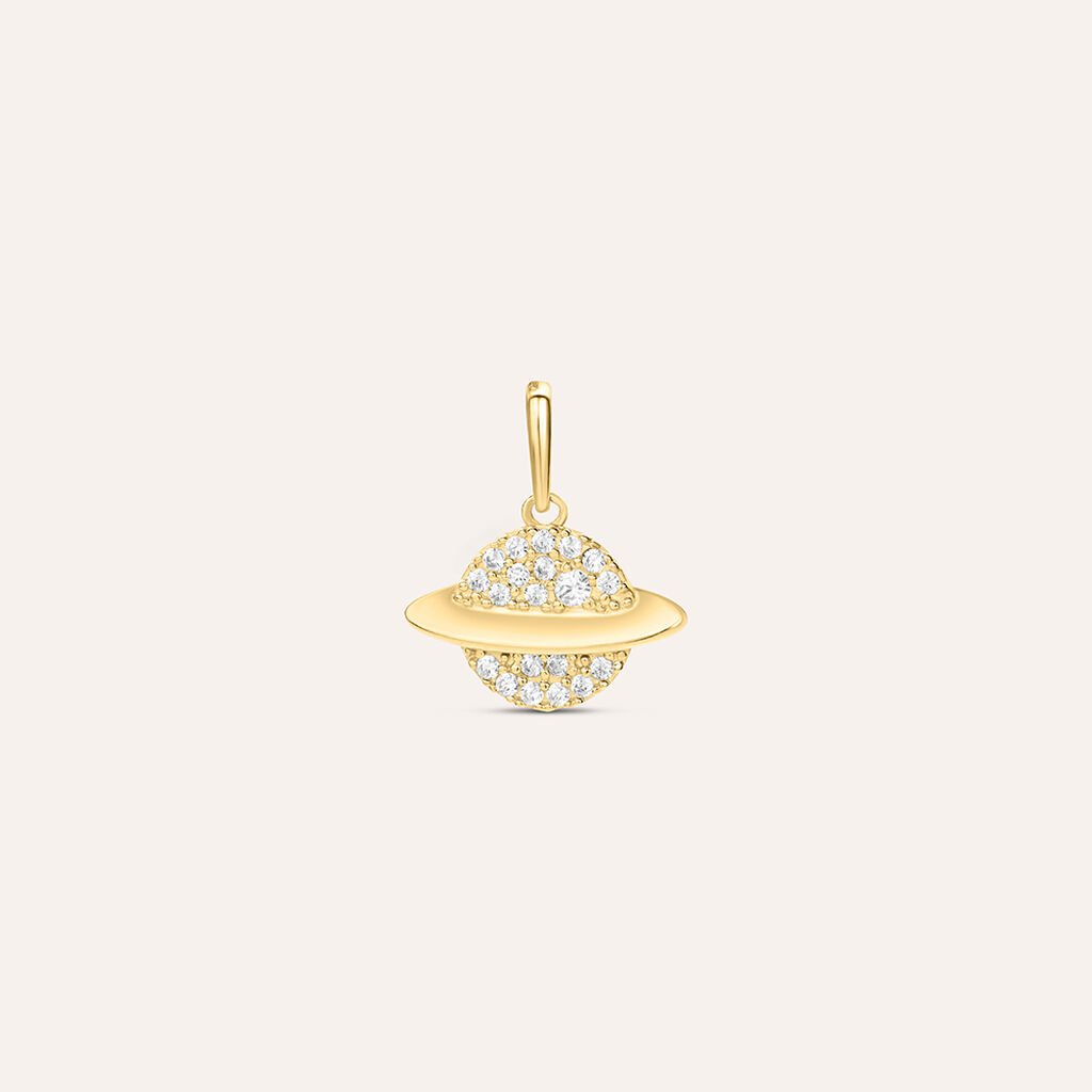 Pendente Poème Oro Giallo Cubic Zirconia - Ciondoli Donna | Stroili