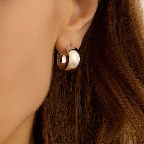 Orecchini A Cerchio Silver Collection Argento Rodiato - Gioielli Donna | Stroili