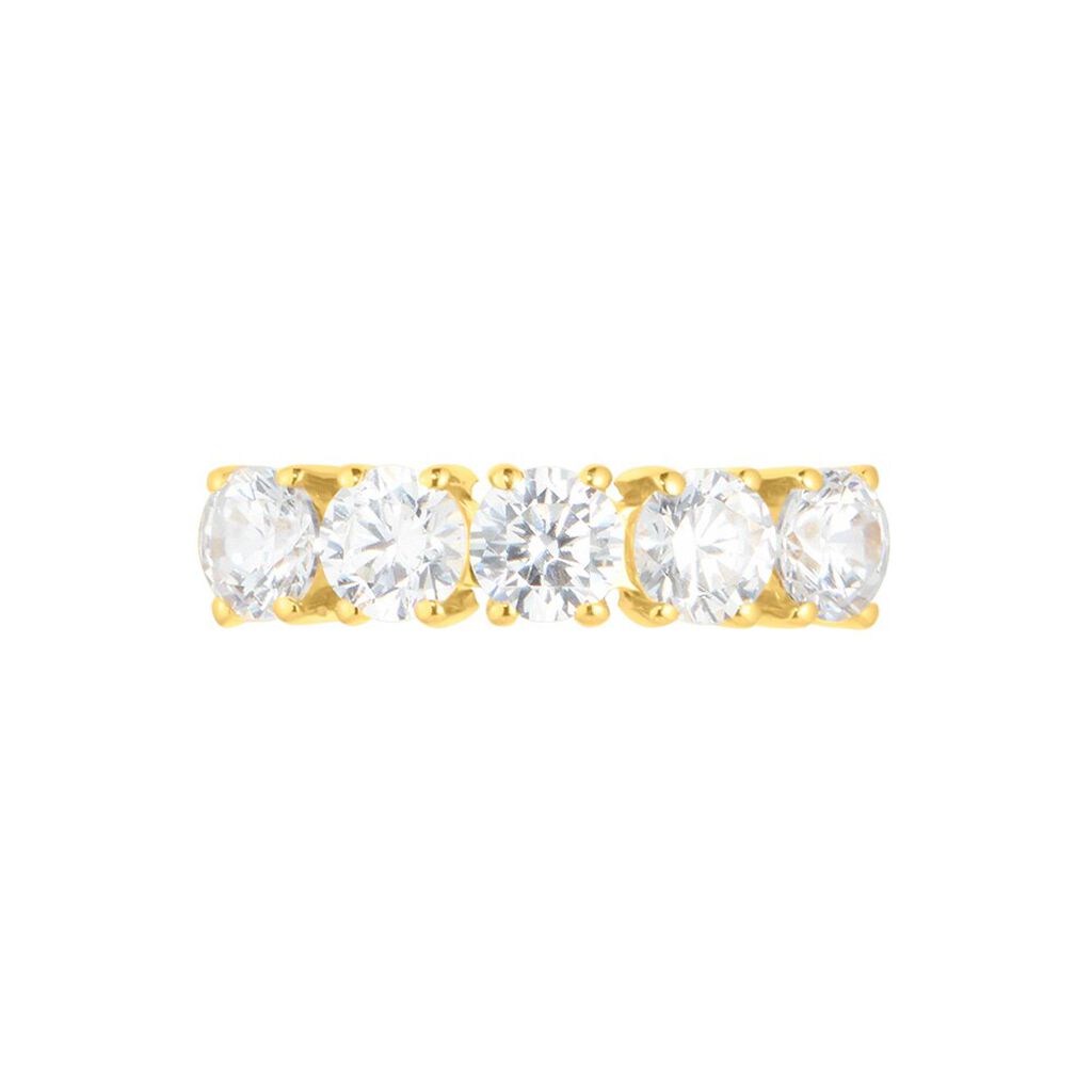 Anello Riviere Claire Oro Giallo Cubic Zirconia - Anelli Riviere Donna | Stroili