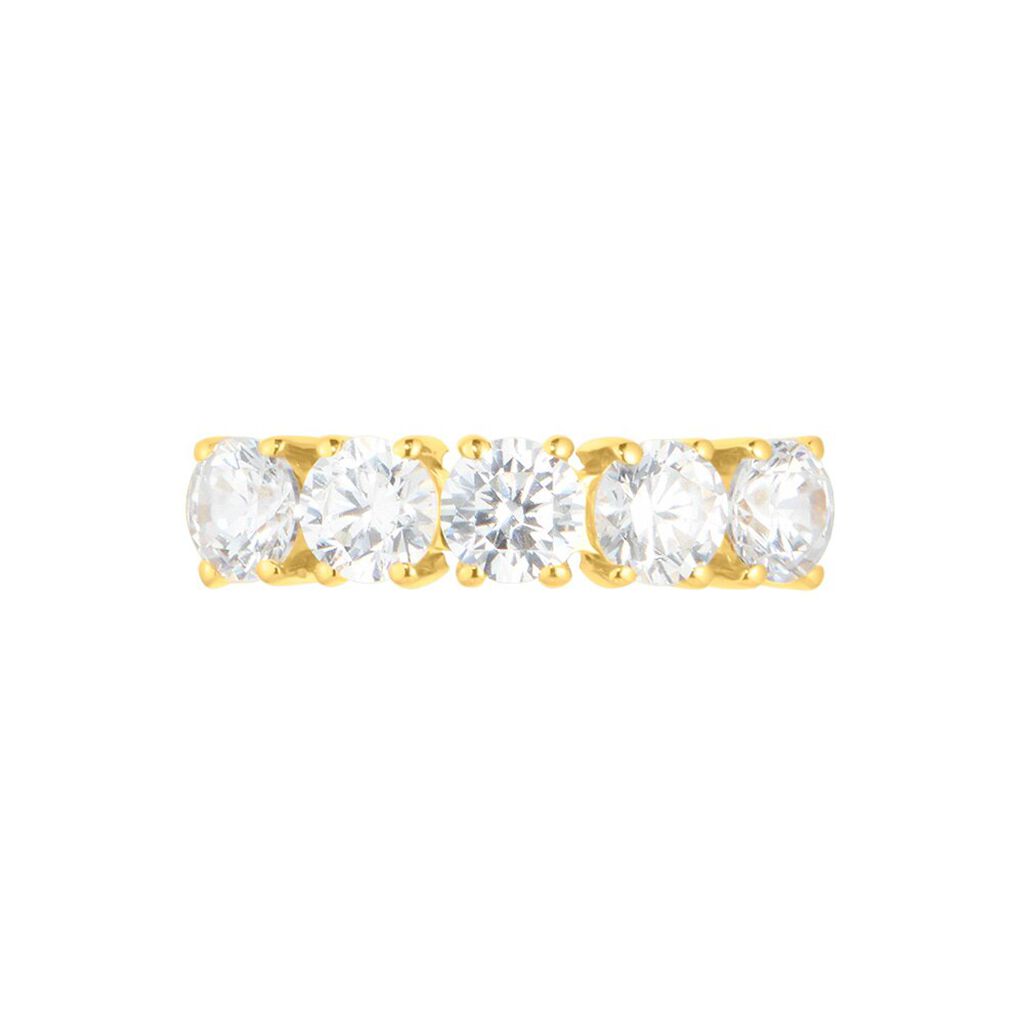 Anello Riviere Claire Oro Giallo Cubic Zirconia - Anelli Riviere Donna | Stroili