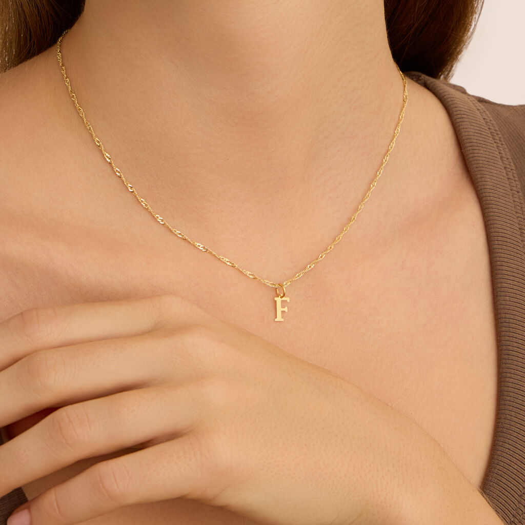 Pendente Poème Oro Giallo