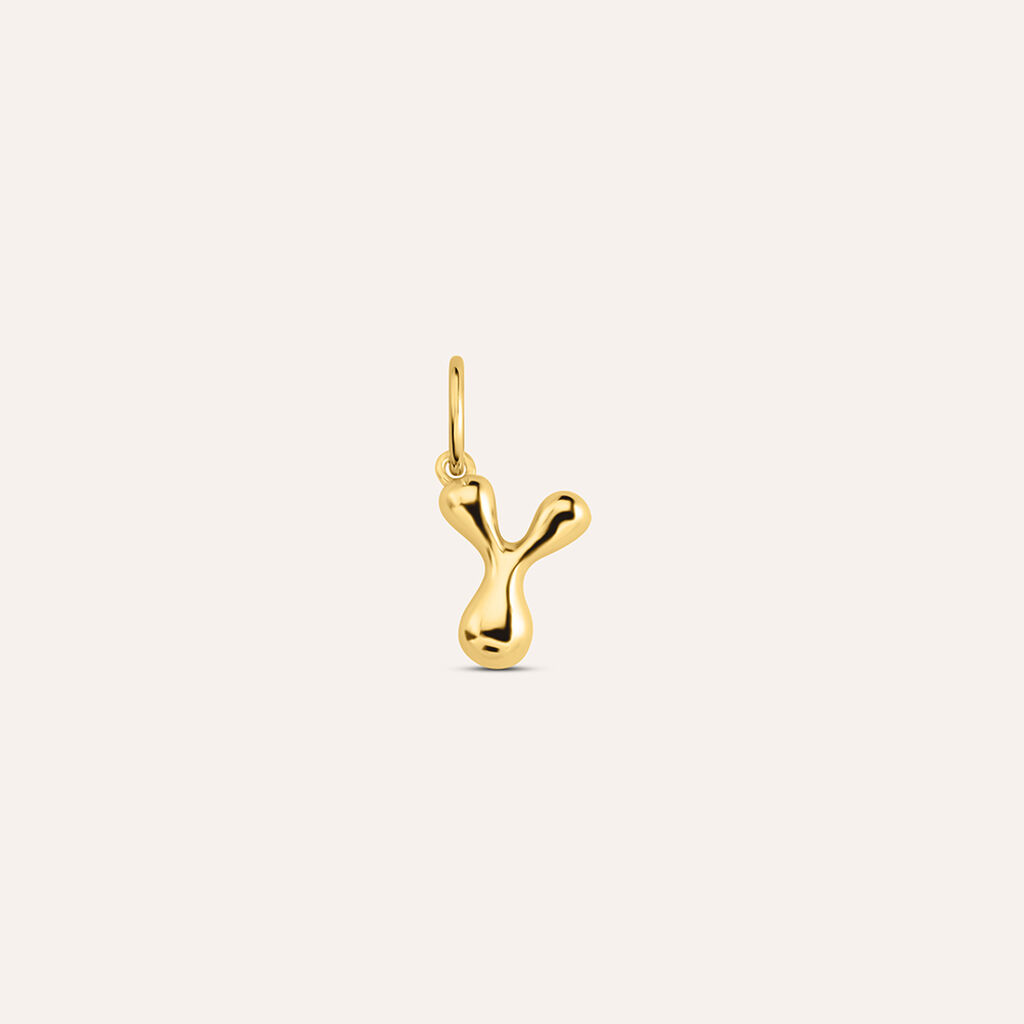 Pendente Love Beats Argento Dorato