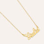 Collana Giulia Gold Names Oro Giallo