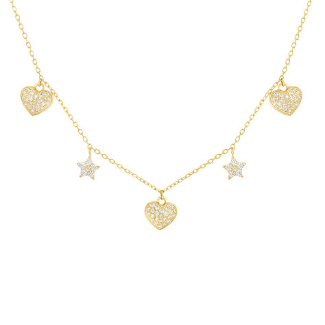 Collana Claire Oro Giallo Cubic Zirconia - Collane Donna | Stroili