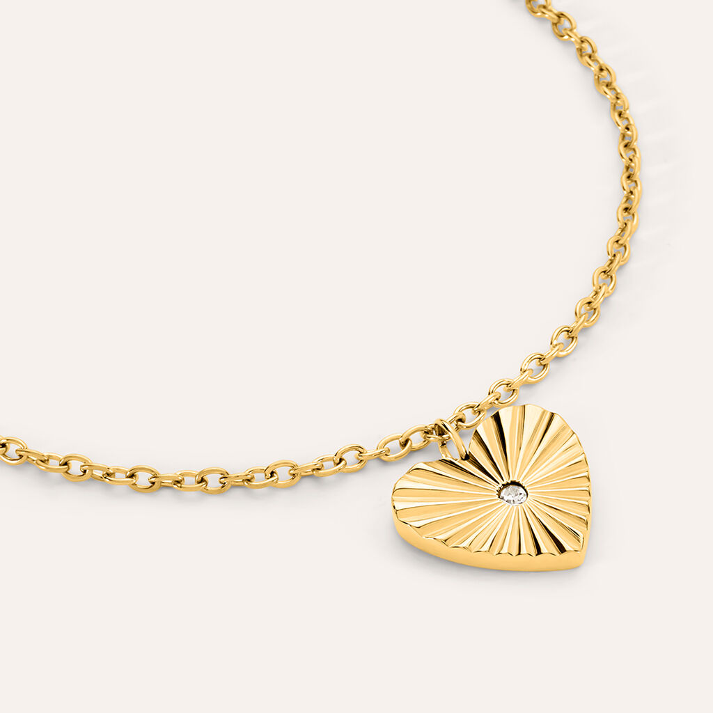 Bracciale Radiance Acciaio Dorato