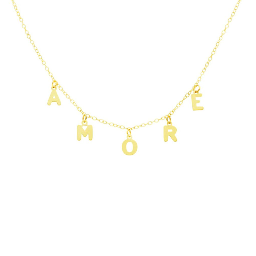 Collana Gold Names Oro Giallo