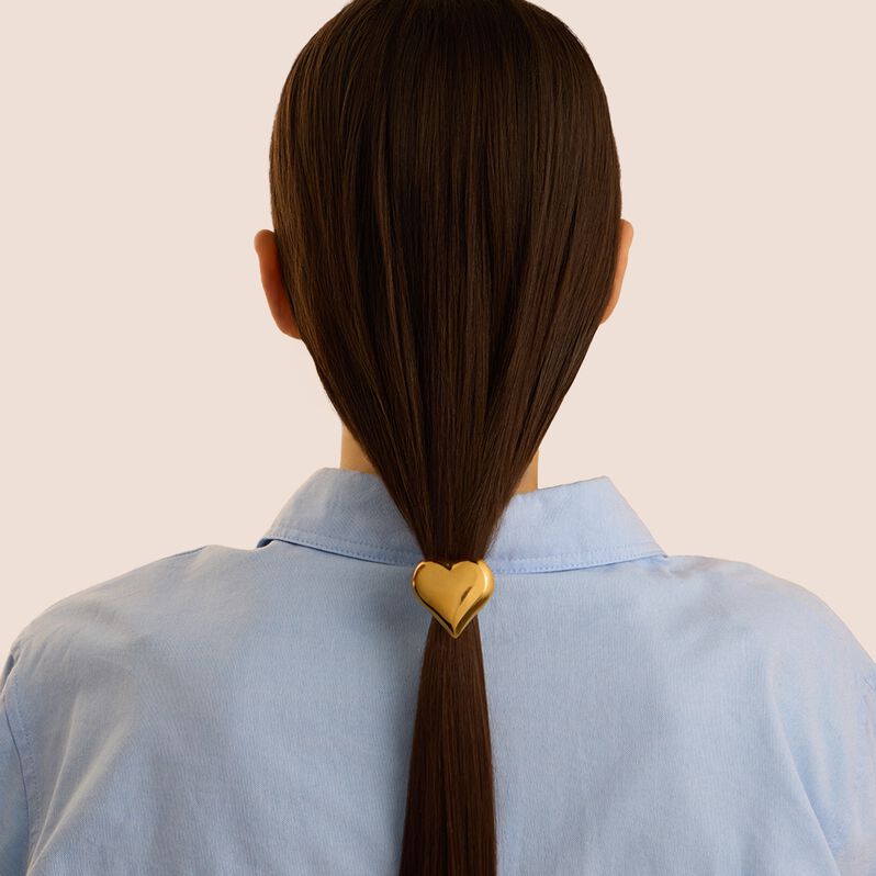 Elastico per Capelli Radiance Acciaio Dorato - Gioielli Donna | Stroili