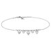 Cavigliera Silver Collection Argento Rodiato Cubic Zirconia - Cavigliere Donna | Stroili