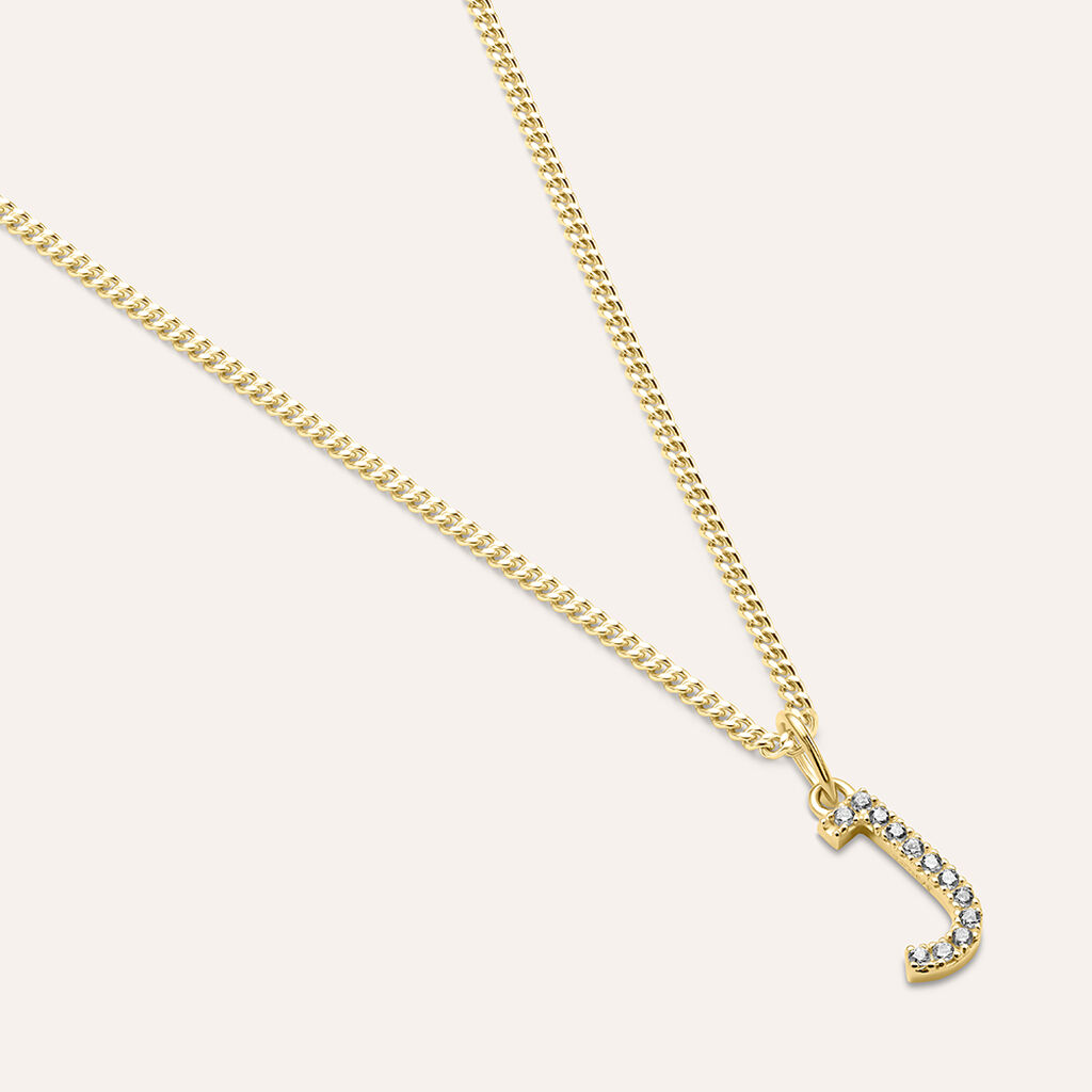 Pendente Poème Oro Giallo Cubic Zirconia - Ciondoli Donna | Stroili