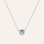 Collana Punto Luce Silver Rainbow Argento Rodiato Cubic Zirconia