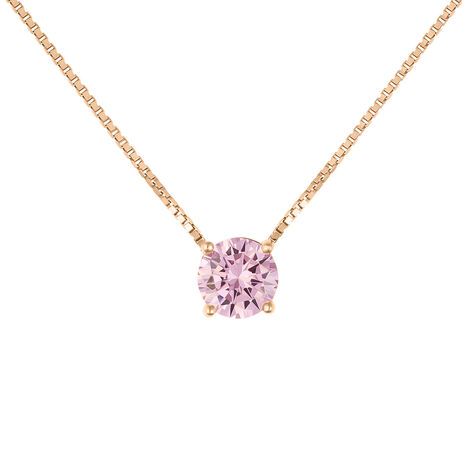 Collana Punto Luce Silver Rainbow Argento Rosa Cubic Zirconia - Collane Punto Luce Donna | Stroili