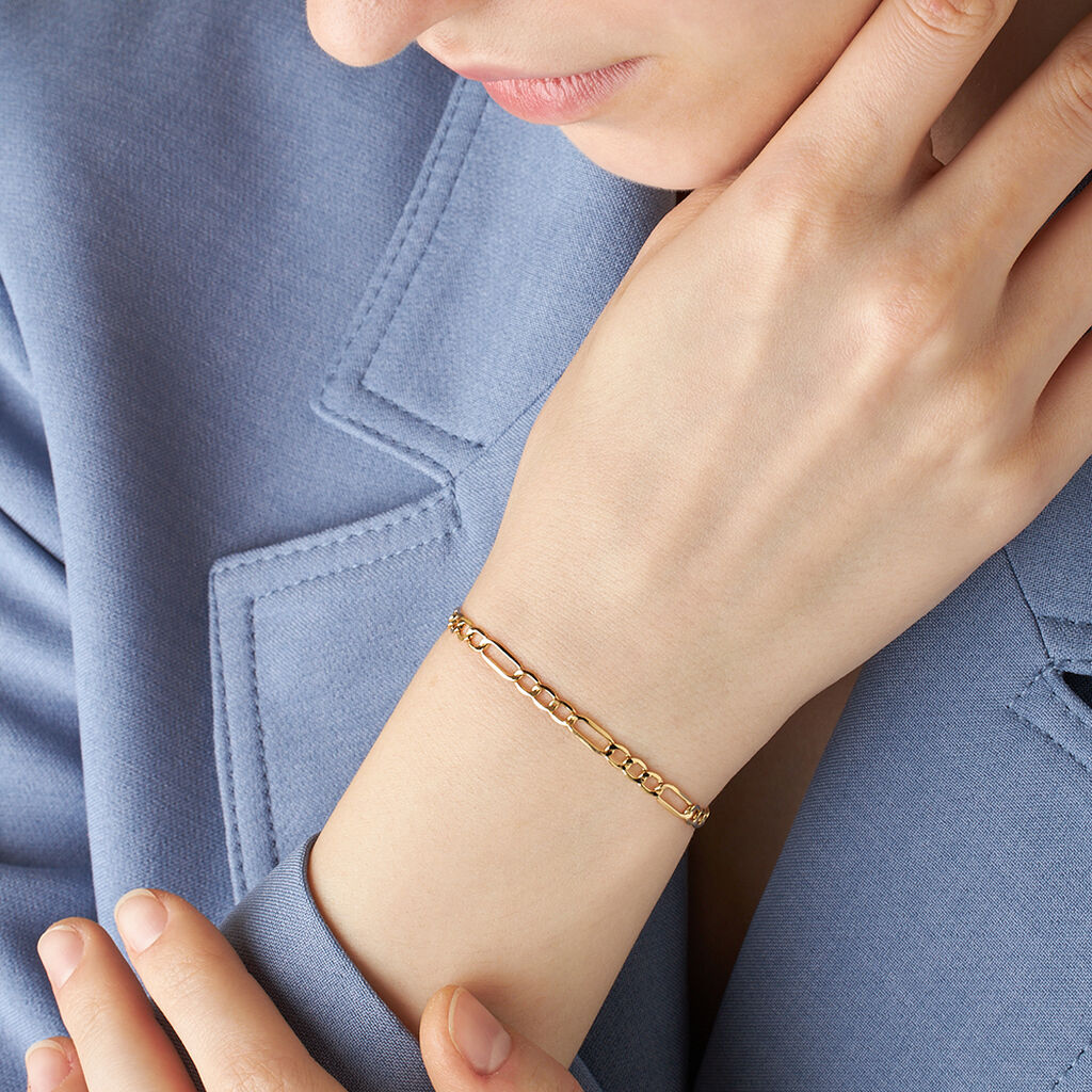 Bracciale Catena Colette Oro Giallo - Bracciali Unisex | Stroili
