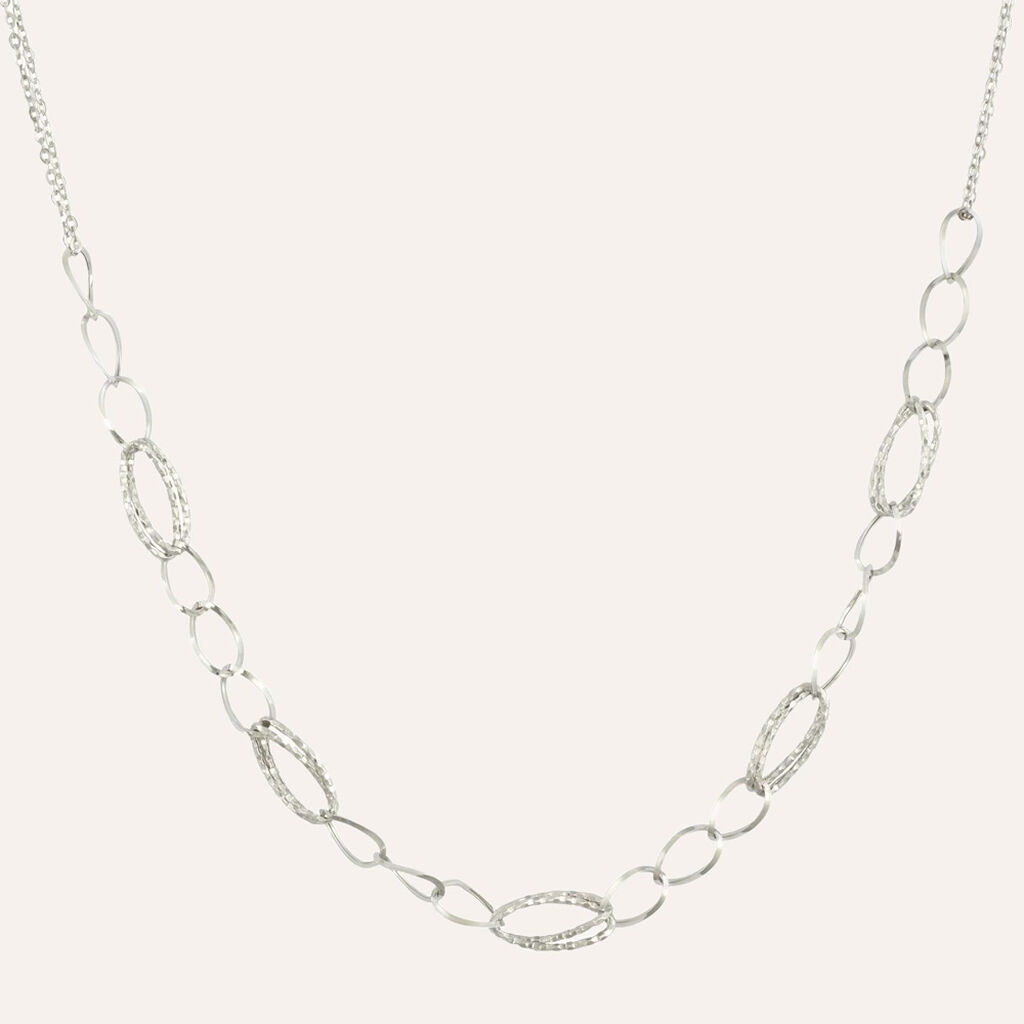 Collana Gold Essence Oro Bianco