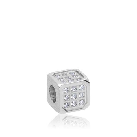 Bead Essential Code Acciaio Cristallo - Beads Uomo | Stroili