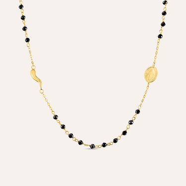 Collana Rosario Holy Oro Giallo Spinello