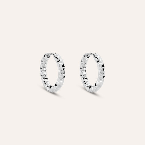 Orecchini A Cerchio Moonlight Acciaio - Orecchini a Cerchio Donna | Stroili