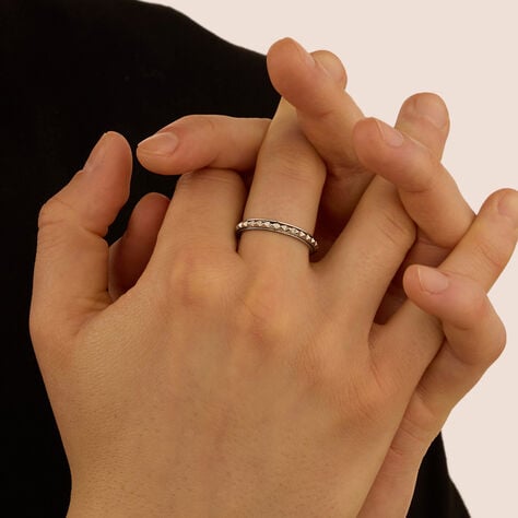 Anello Fedina Man Code Acciaio - Anelli Moderni Uomo | Stroili