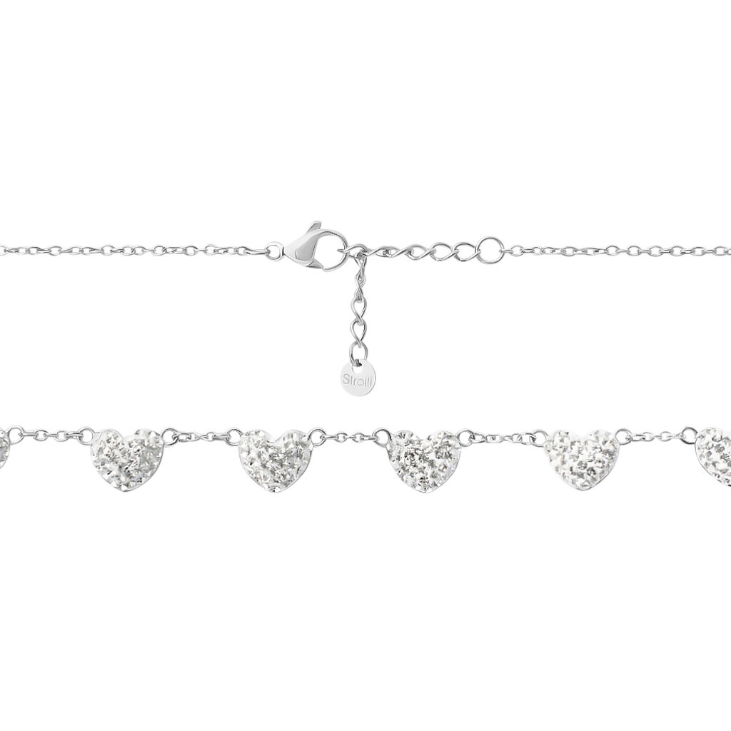 Collana Lady Phantasya Acciaio Cristallo - Collane Donna | Stroili