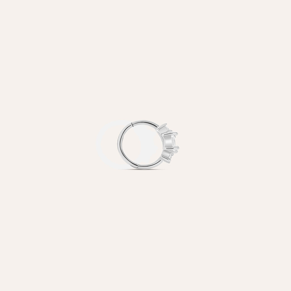 Piercing Orecchio Helix Bon Ton Oro Bianco Cubic Zirconia - Piercing Orecchio Donna | Stroili