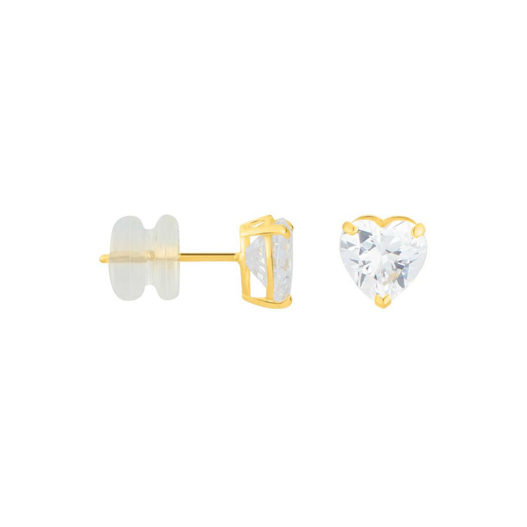 Orecchini Lobo Bon Ton Oro Giallo Cubic Zirconia - Orecchini a Lobo Donna | Stroili