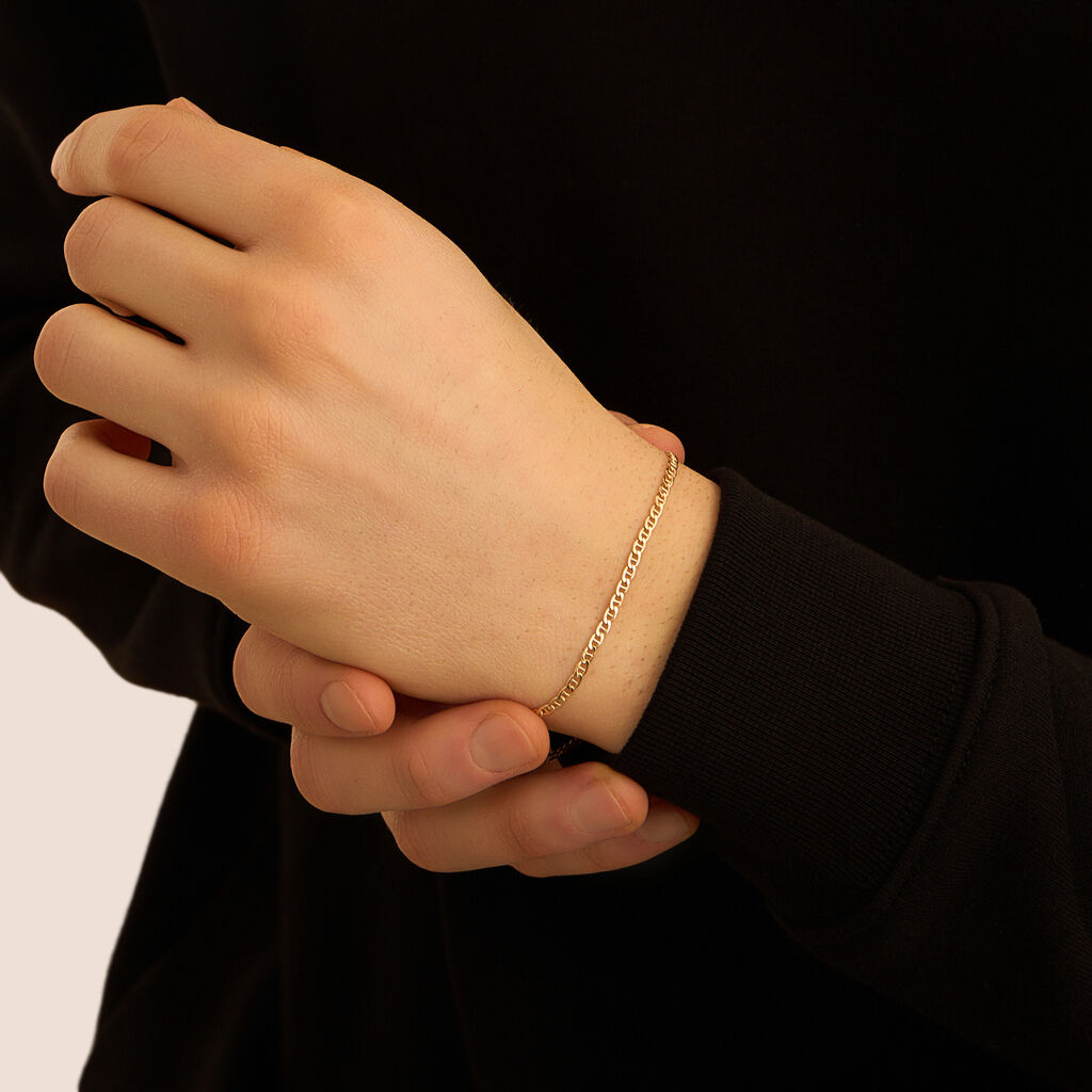 Bracciale Catena L'homme Or Oro Giallo - Bracciali Uomo | Stroili