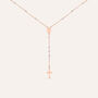 Collana Rosario Silver Soul Argento Rosa Cristallo