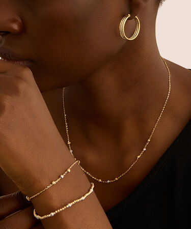 Collana Isabelle Oro Bicolore