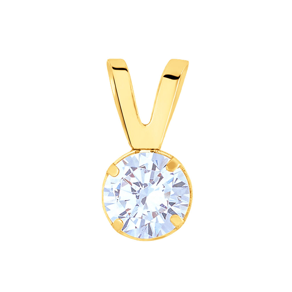 Pendente Punto Luce Poème Oro Giallo Cubic Zirconia - Ciondoli Donna | Stroili