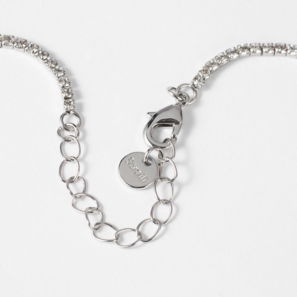 Collana Tennis Romantic Shine Metallo Cristallo - Collane Tennis Donna | Stroili