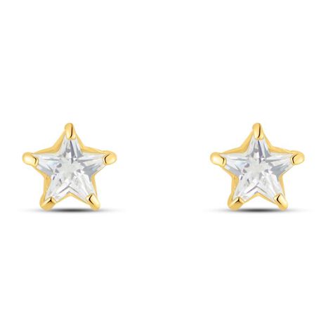 Orecchini Lobo Bon Ton Oro Giallo Cubic Zirconia - Orecchini a Lobo Donna | Stroili