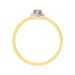 Anello Solitario Amélie Oro Giallo Ametista Cubic Zirconia - Anelli con Pietre Donna | Stroili
