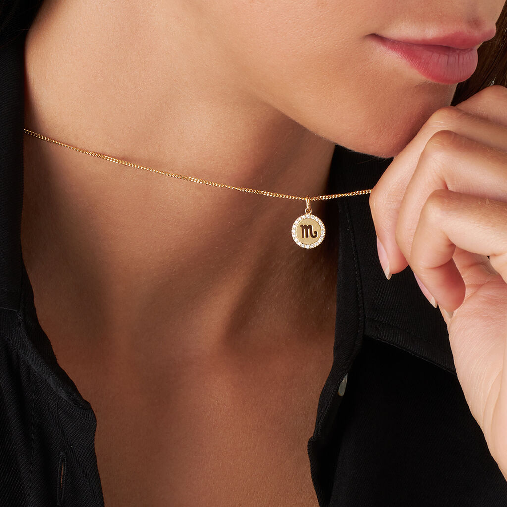 Pendente Poème Oro Giallo Cubic Zirconia - Ciondoli Donna | Stroili