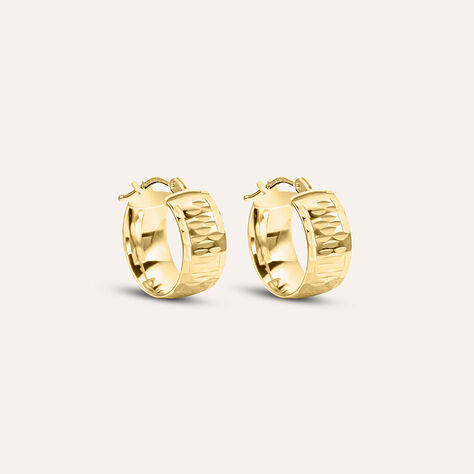 Orecchini A Cerchio Golden Lover Oro Giallo - Orecchini a Cerchio Donna | Stroili