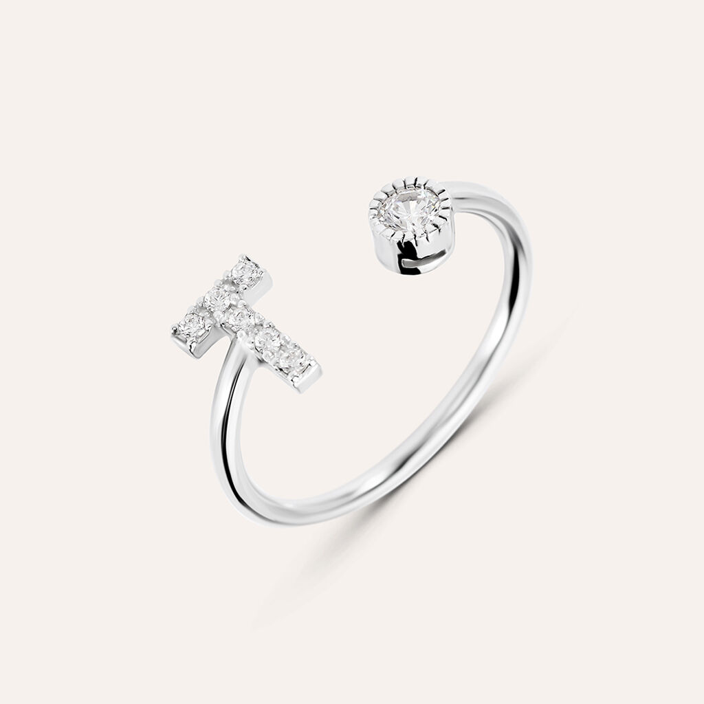 Anello Fantasia Silver Moments Argento Rodiato Cubic Zirconia