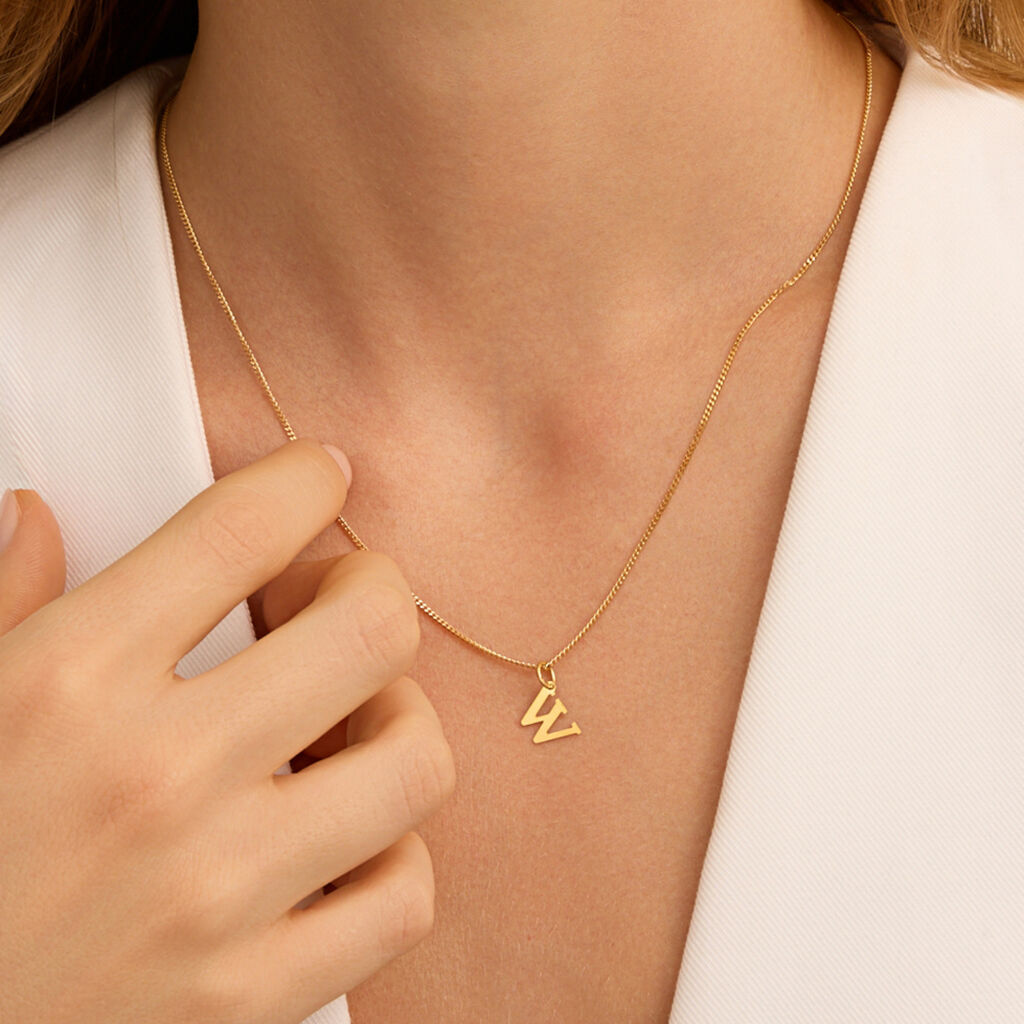 Pendente Poème Oro Giallo