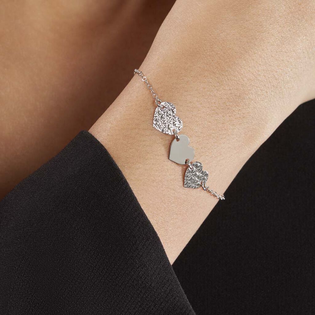 Bracciale Silver Collection Argento Rodiato - Bracciali Love Donna | Stroili