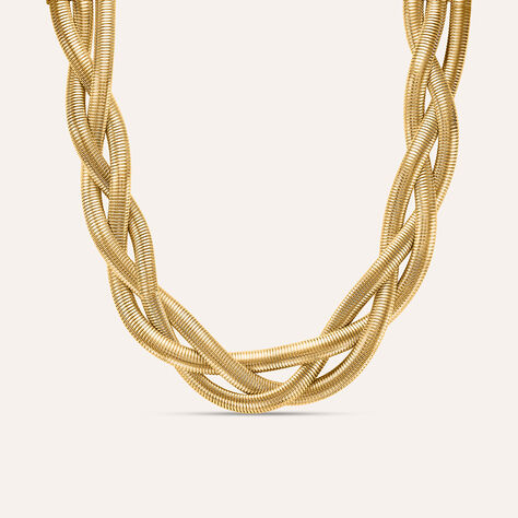 Collana Lady Code Acciaio Dorato - Collane Donna | Stroili