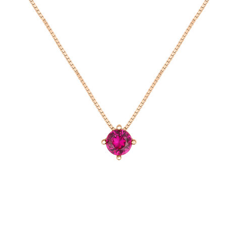 Collana Punto Luce Silver Rainbow Argento Rosa Cubic Zirconia - Collane Punto Luce Donna | Stroili